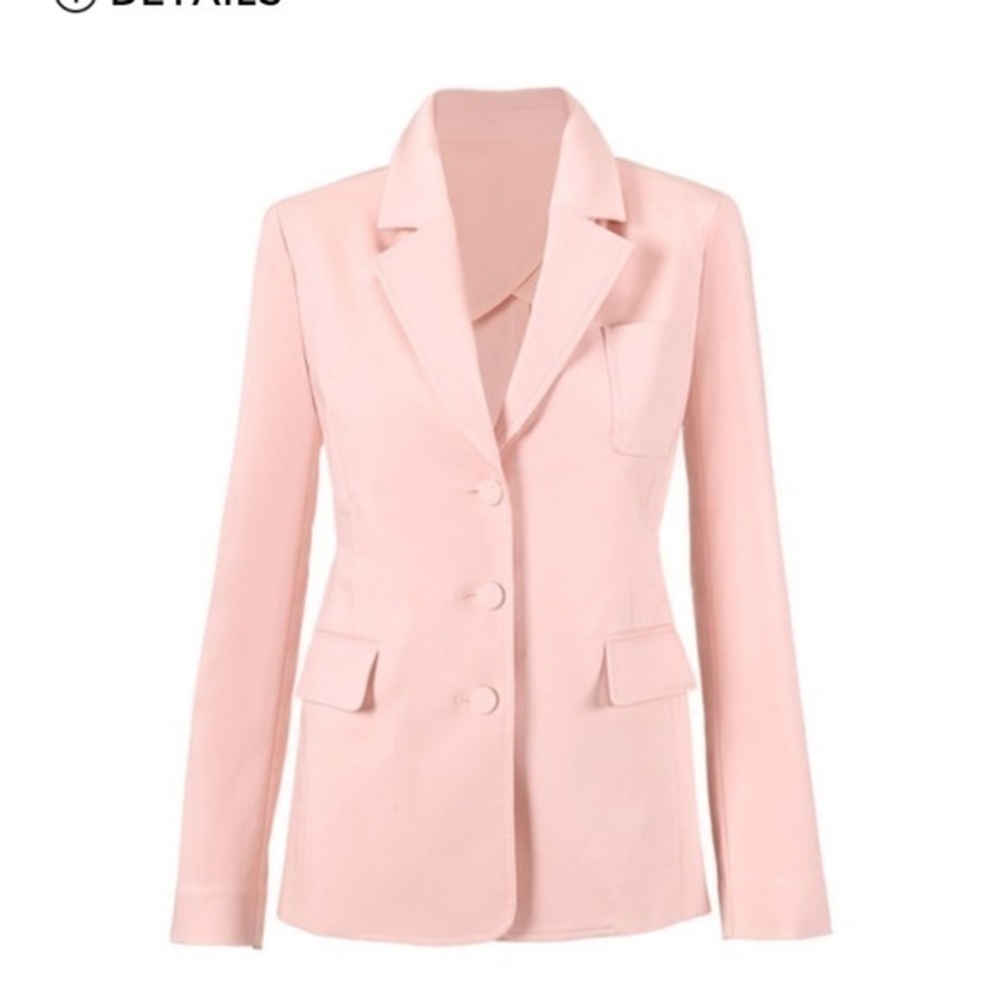 CAbi Grace Pink Blazer # 5656 Size 10 NWOT